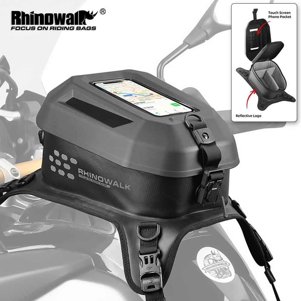 Drone Camera Waterproof - Rhinowalk 터치 스크린 오토바이 탱크 가방