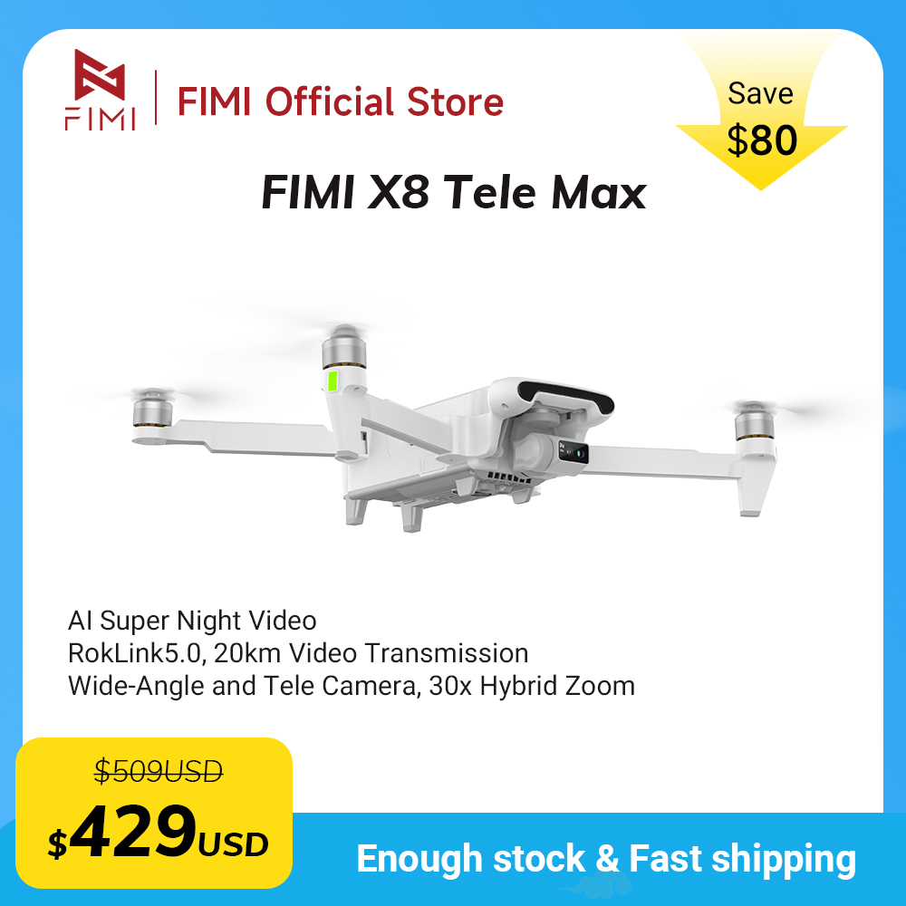 Drone Camera Wide Angle - FIMI X8 텔레 맥스 신형 드론