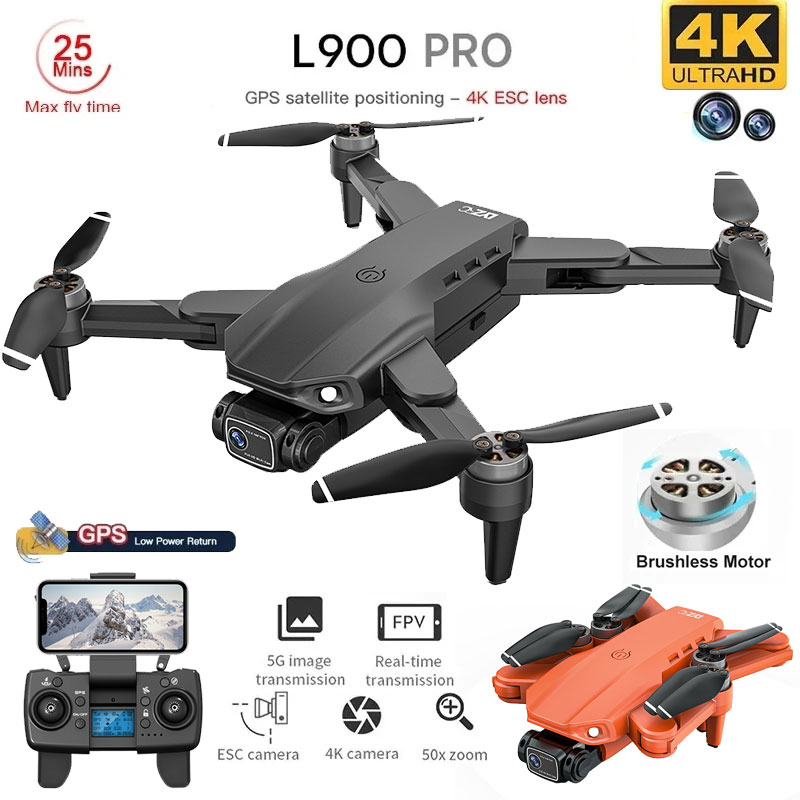 Drone Camera Professional - L900 Pro GPS 드론 4K 전문