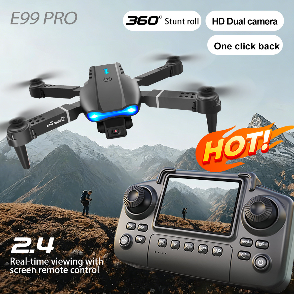 Drone Camera Lens - 에어리얼 드론 듀얼 렌즈 스위치 제스처