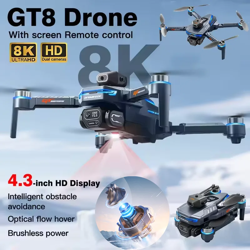 Drone Camera With Gimbal - ANATEL 인증 핫 신제품 드론 4K