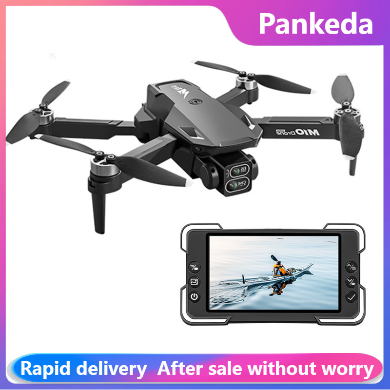 Drone Camera With Gimbal - M10 카메라 드론 리모컨(스크린 포함) 듀얼