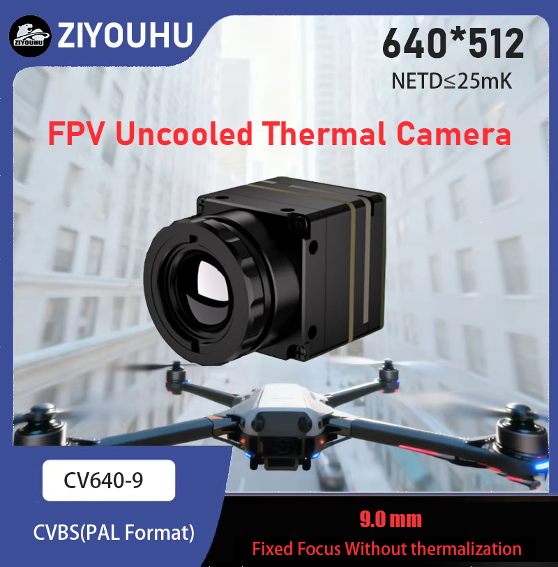 Drone Camera Thermal - ZIYOUHU 새로운 도착 640x512 FPV 드론