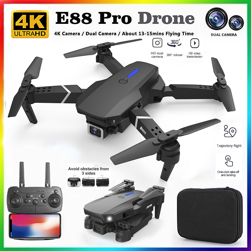 2026 신형 E88 프로페셔널 HD 4K RC 드론  - Drone Camera Wide Angle 리뷰 및 가격