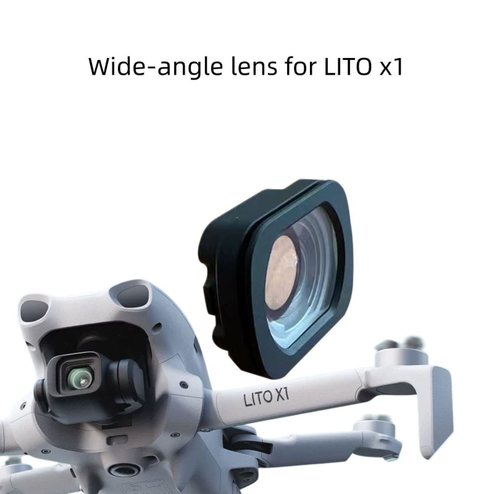 DJI Lito x1용 광각 렌즈, 광학 유리 알루미늄 - Drone Camera Filter 리뷰 및 가격