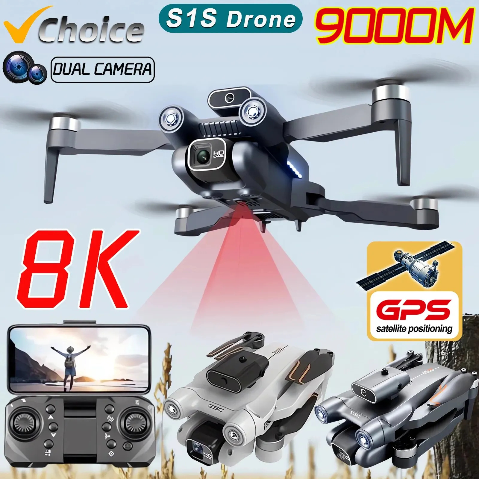 전문 브러시리스 모터 드론 카메라, 장애물 회피 HD  - Drone Camera Professional 리뷰 및 가격