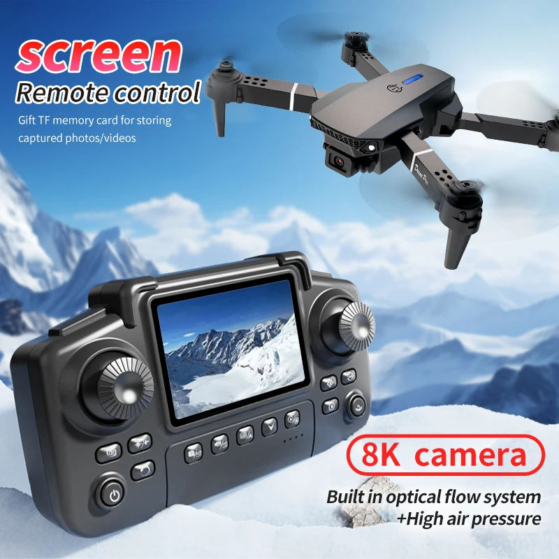 전문 E88 프로 드론 스크린 8K HD 카메라 WiF - Drone Camera Professional 리뷰 및 가격