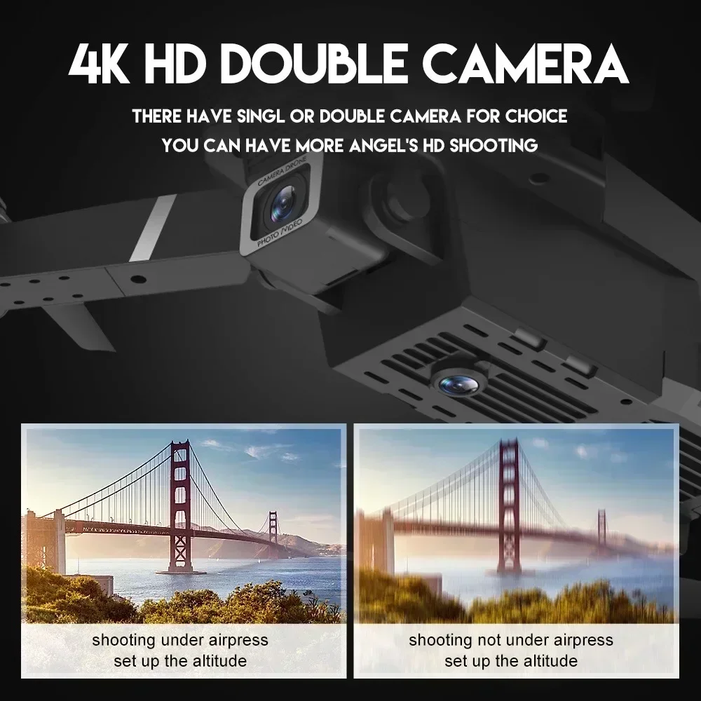 E88 프로 와이파이 FPV 드론, 광각 HD 4K 1 - Drone Camera Wide Angle 리뷰 및 가격