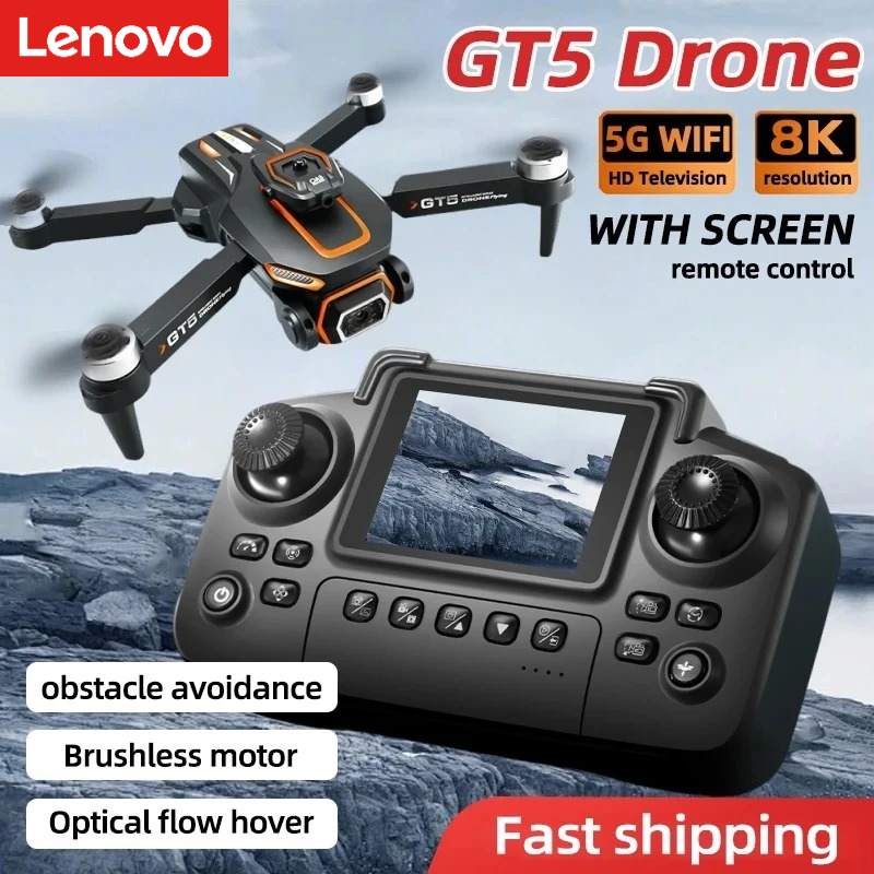 레노버 GT5 미니 드론 4K HD 듀얼 렌즈 광각 항 - Drone Camera Wide Angle 리뷰 및 가격