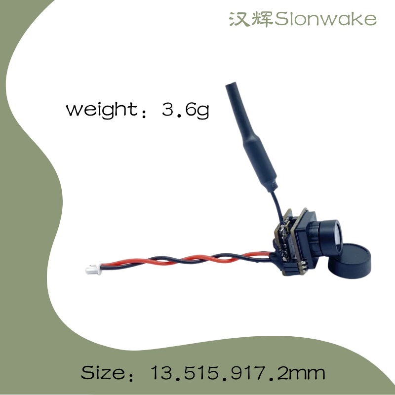 슬론웨이크 5.8G 48CH 25mW FPV VTX & - Drone Camera Wide Angle 리뷰 및 가격