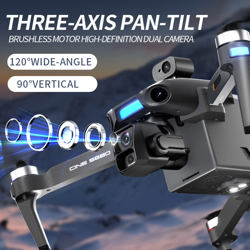 2026년형 새로운 8K 듀얼 카메라 드론, 5.5인치 - Drone Camera With Gimbal 리뷰 및 가격
