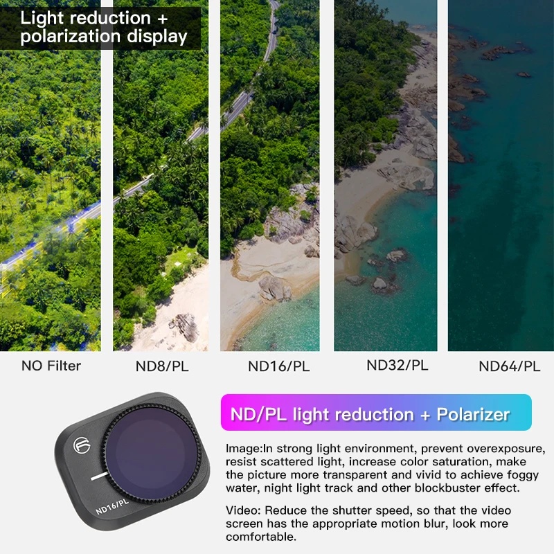 DJI 미니 3 프로 필터 드론 카메라 렌즈 필터 세트 - Drone Camera Filter 리뷰 및 가격