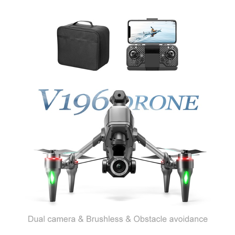 2025 V196 자동 장애물 회피 드론 8K HD 카 - Drone Camera With Gimbal 리뷰 및 가격