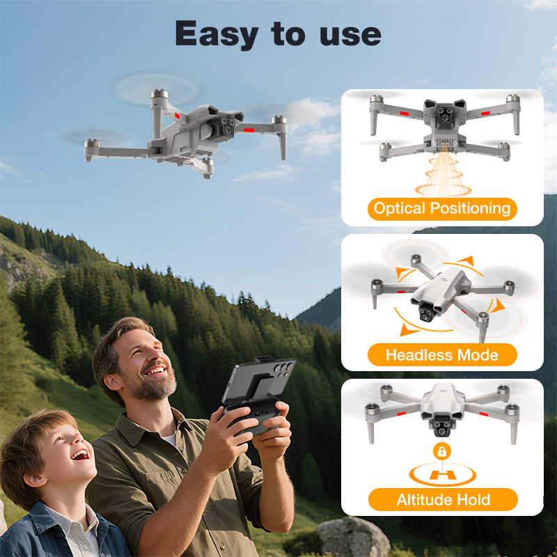새로운 핫 L017 프로 드론 브러시리스 3D 롤 36 - Drone Camera With Gimbal 리뷰 및 가격