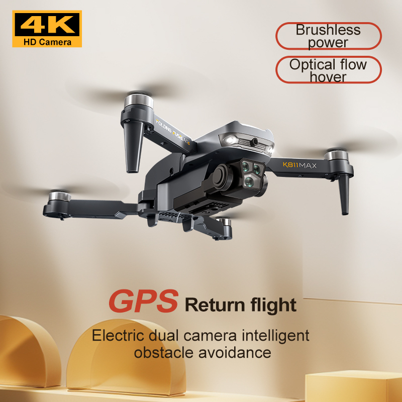 K811MAX 쿼드콥터 드론: 브러시리스, GPS, 자 - Drone Camera Night Vision 리뷰 및 가격