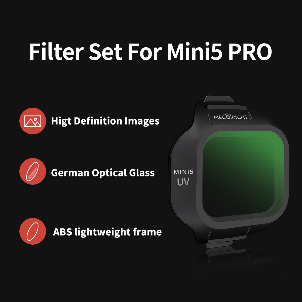 Mecoright는 DJI Mini5 Pro UAV 필 - Drone Camera Filter 리뷰 및 가격